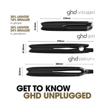 Load image into Gallery viewer, GHD Unplugged Cordless Styler Black