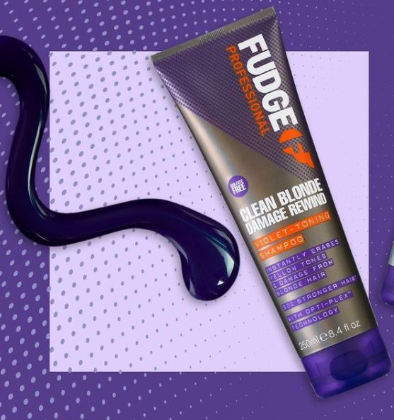 Fudge Professional Clean Blonde Damage Rewind Violet-Toning Treatment