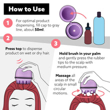 Load image into Gallery viewer, Wet Brush Exfoliating Scalp Massager - Assorted Colours

