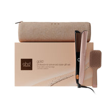 Load image into Gallery viewer, ghd Gold Hair Straightener in Cashmere Beige Gift Set
