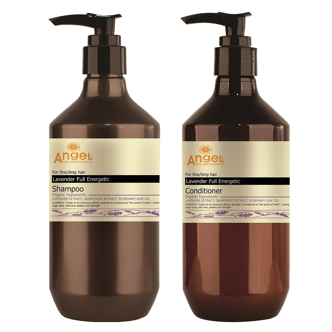 Angel Lavender Full Energetic Shampoo & Conditioner Bundle