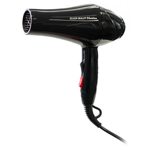 Silver Bullet Obsidian Hair Dryer - Black