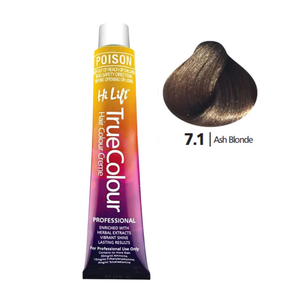 Hi Lift True Colour 7.1 Ash Blonde 100g