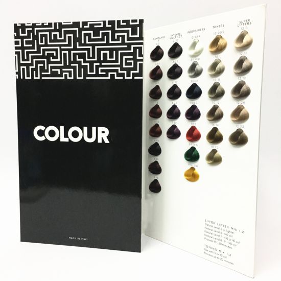 ColourU Colour Chart