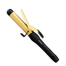 Load image into Gallery viewer, Silver Bullet Fastlane Gold Ceramic Curling Iron 32mm

