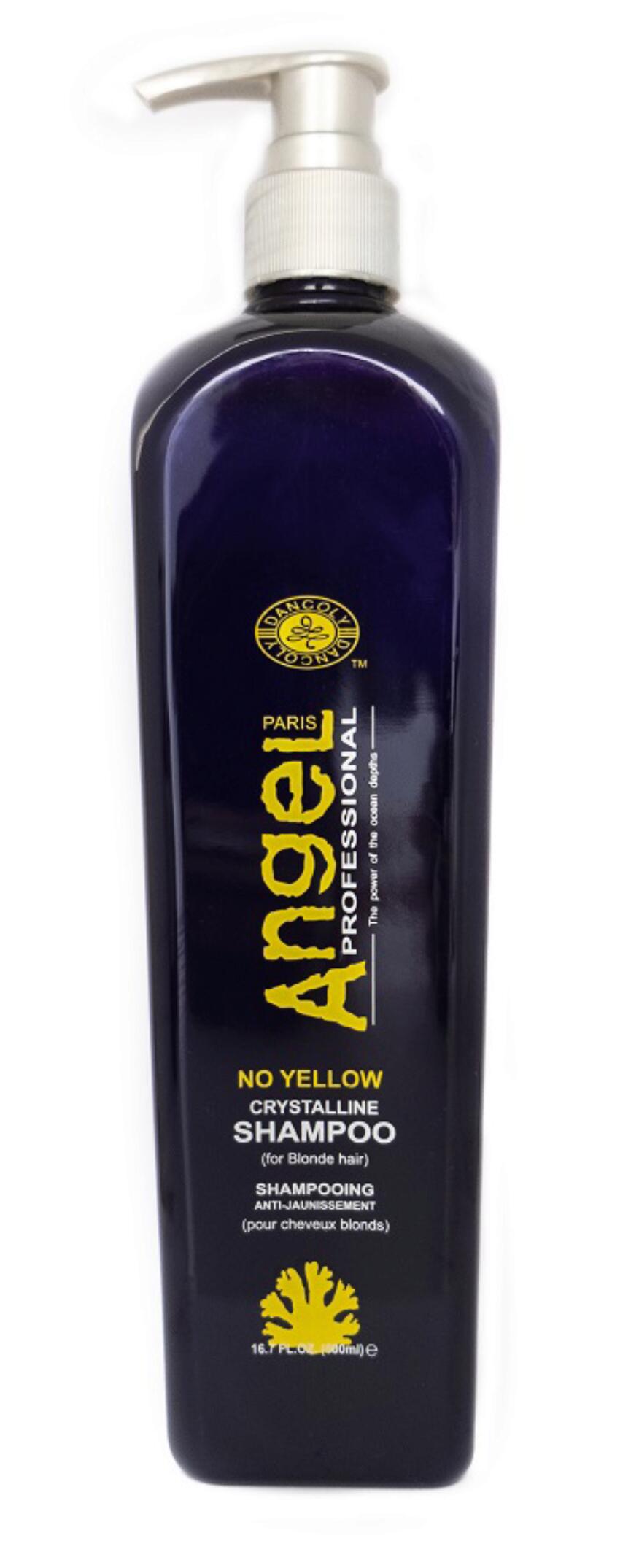 Angel Professional Deep Sea No Yellow Crystalline Shampoo 500ml