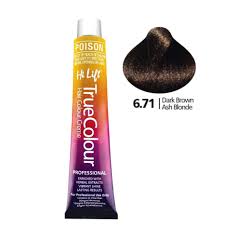 Hi Lift True Colour 6.71 Dark Brown Ash Blonde 100g