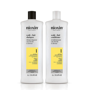 Nioxin System 1 - 1 Litre Duo