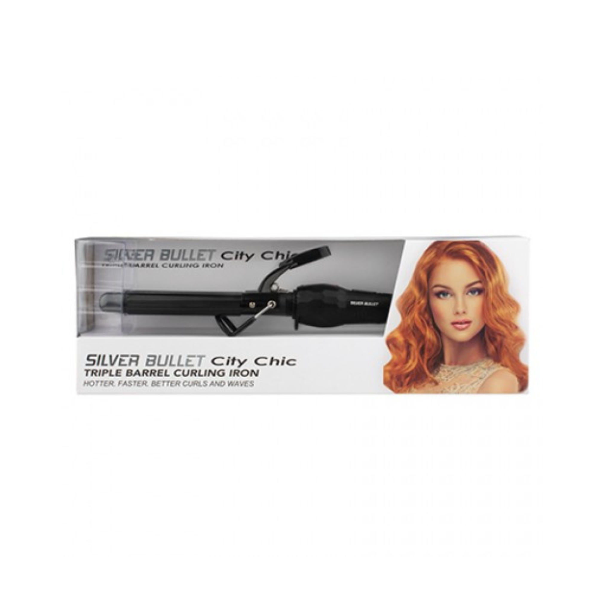 Triple Barrel Curling Silver Bullet Curling Wand Silver Bullet