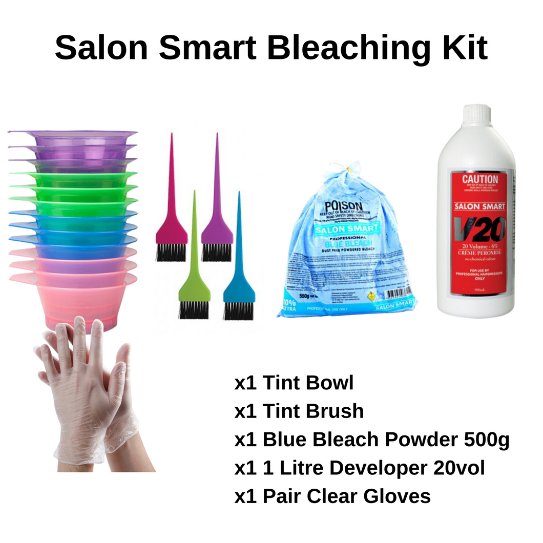 Salon Smart 20Vol (6%) Blue Bleach Kit