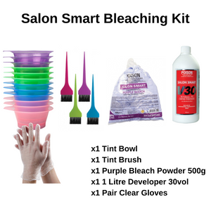 Salon Smart 30Vol (9%) Purple Bleach Kit