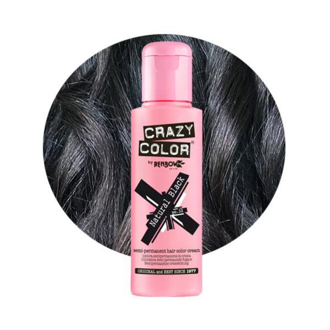 Crazy Color Natural Black 100ml