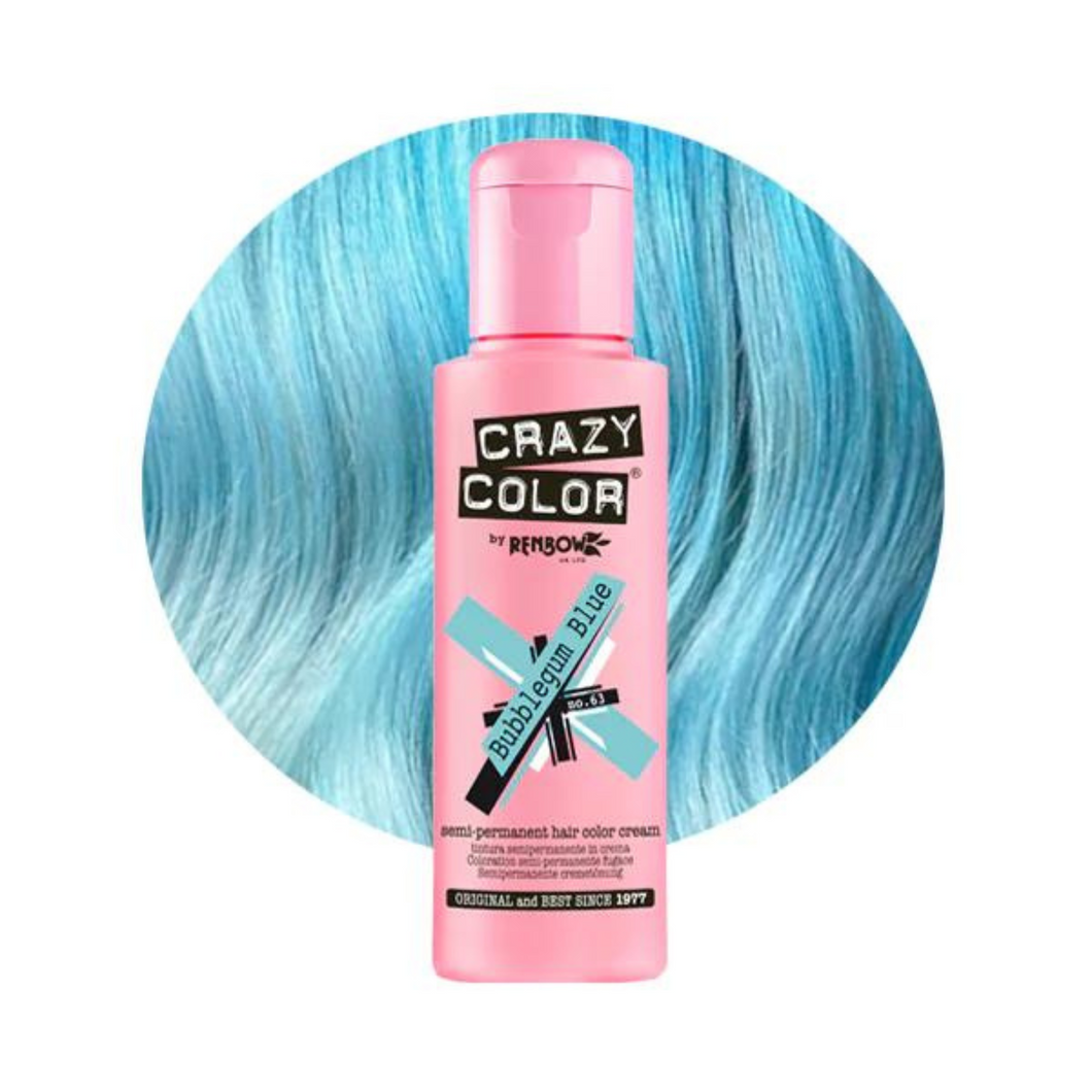 Crazy Color Bubblegum Blue 100ml