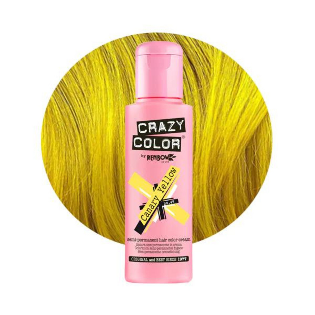 Crazy Color Canary Yellow 100ml