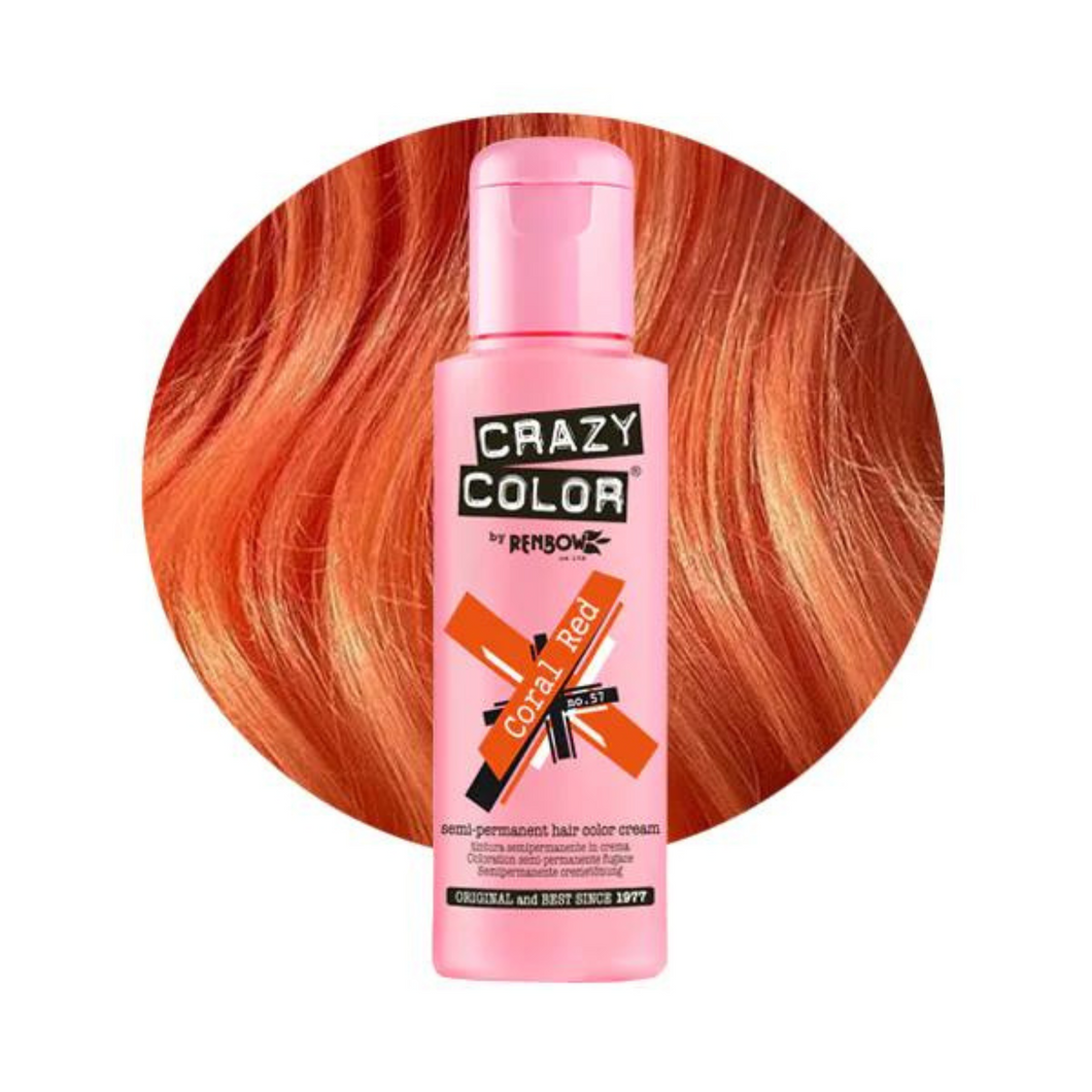 Crazy Color Coral Red 100ml