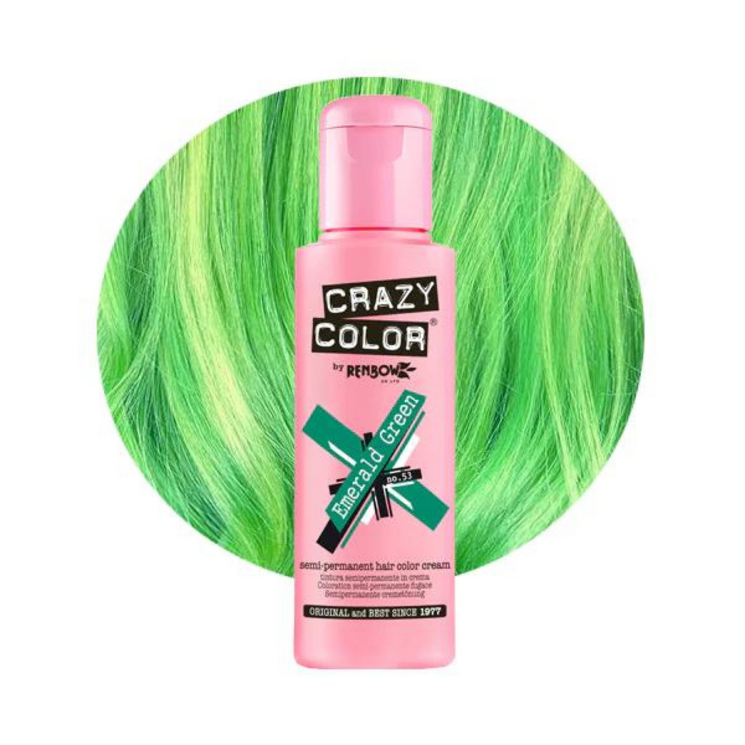 Crazy Color Emerald Green 100ml
