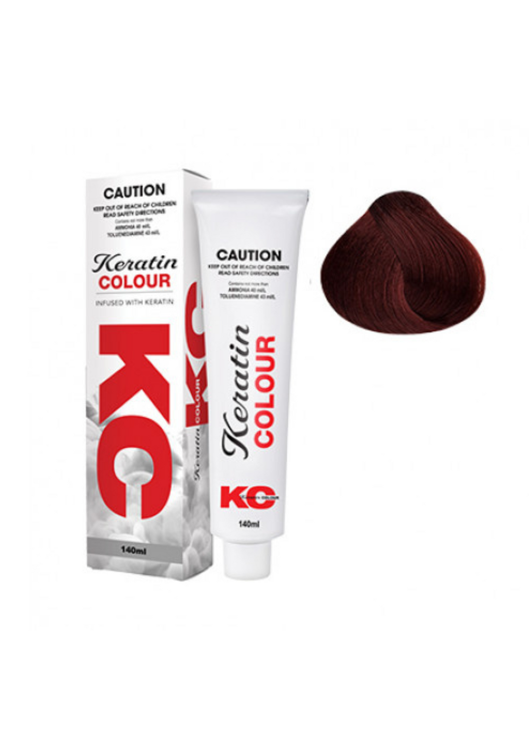 Keratin Colour 6.66 Deep Dark Red 140g