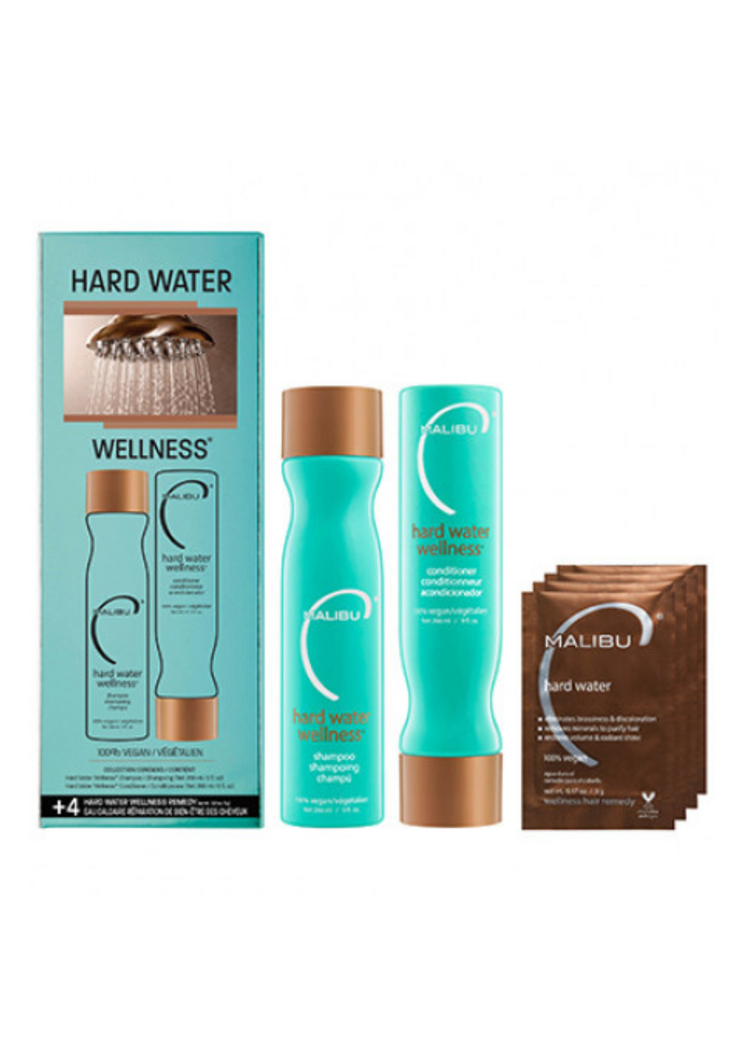 Malibu C Hard Water Wellness Kit