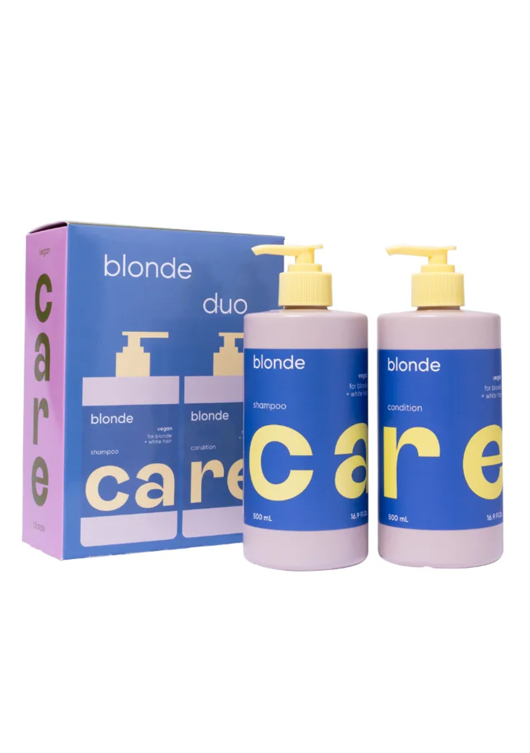 NAK Care Blonde 500ml Duo