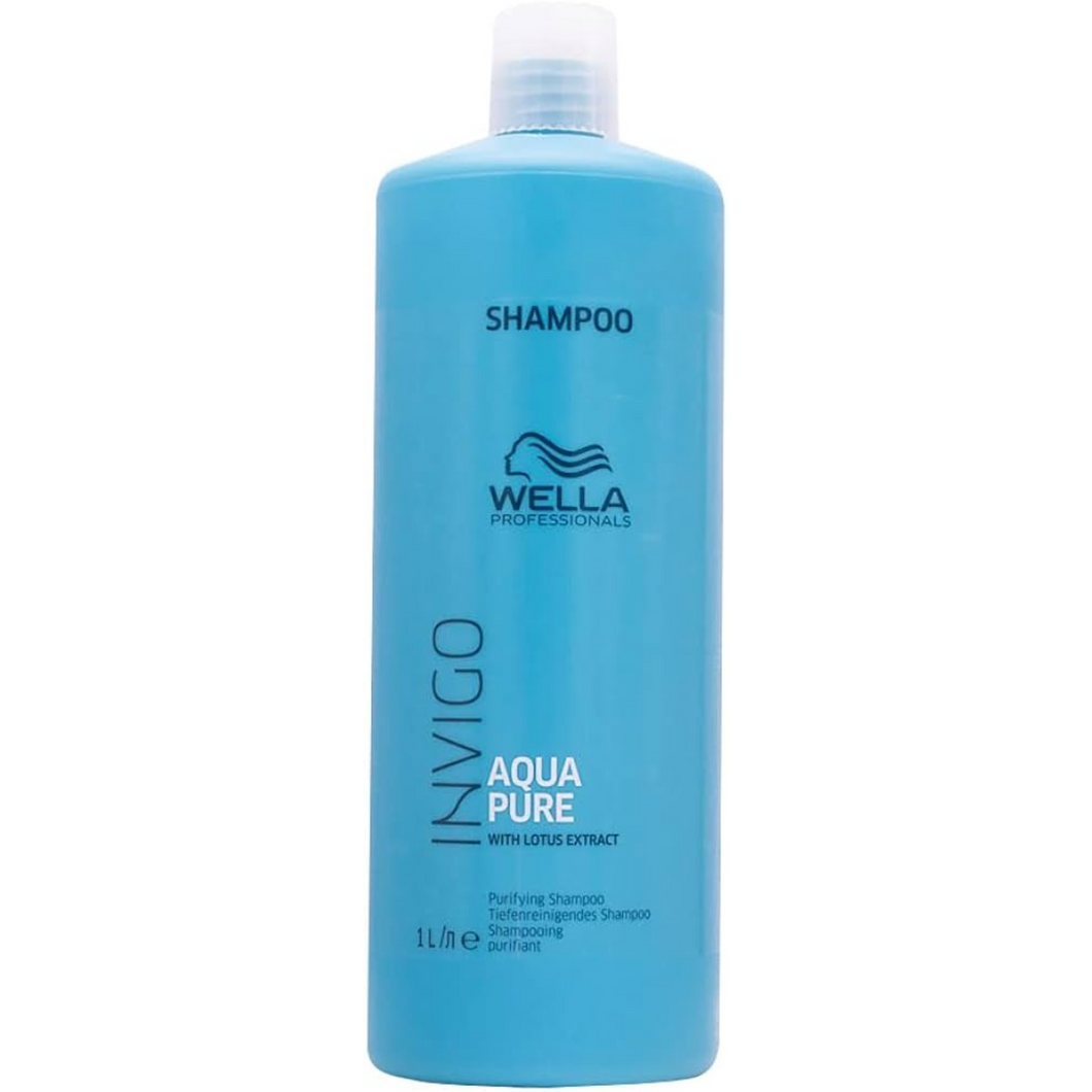Wella Invigo Aqua Pure Balance Shampoo 1 Litre