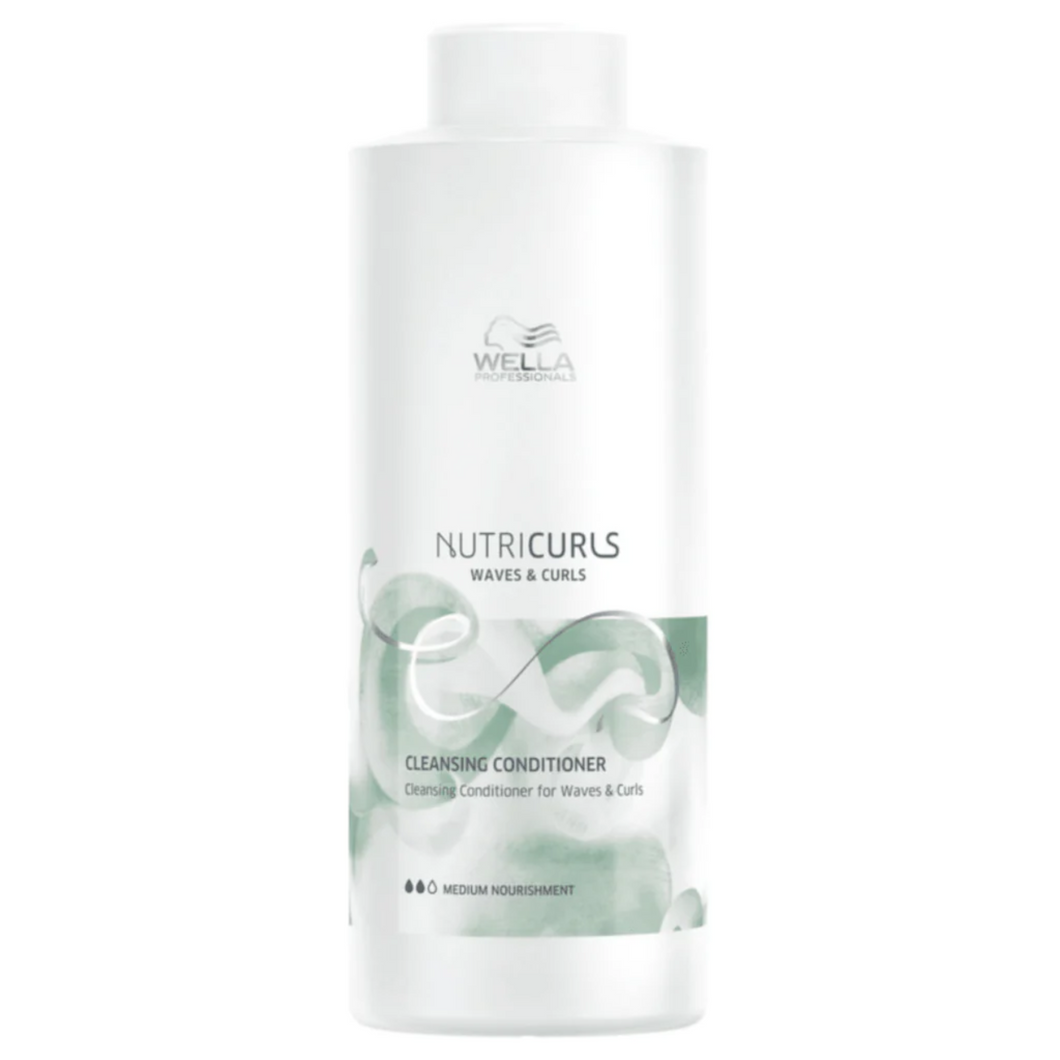 Wella NutriCurls Cleansing Conditioner 1 Litre