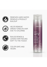 Load image into Gallery viewer, Joico Defy Damage Detox Shampoo 300ml
