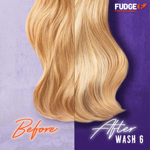 Fudge Everyday Clean Blonde damage Rewind Toning Shampoo