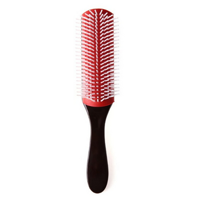 9 row styling brush