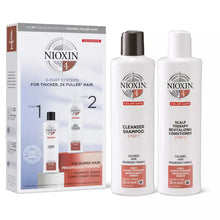 Load image into Gallery viewer, Nioxin System 4  Duo- Advanced Thinning Coloured Hair
