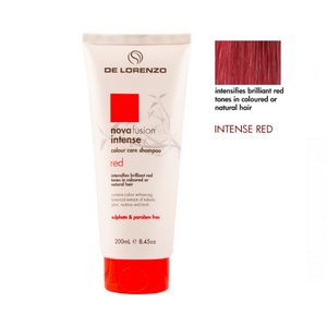 De Lorenzo Novafusion Intense Red Shampoo 200ml