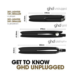 NEW GHD Unplugged Cordless Styler White
