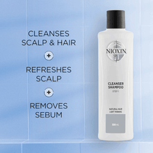 Load image into Gallery viewer, Nioxin system 1 Cleanser 300ml
