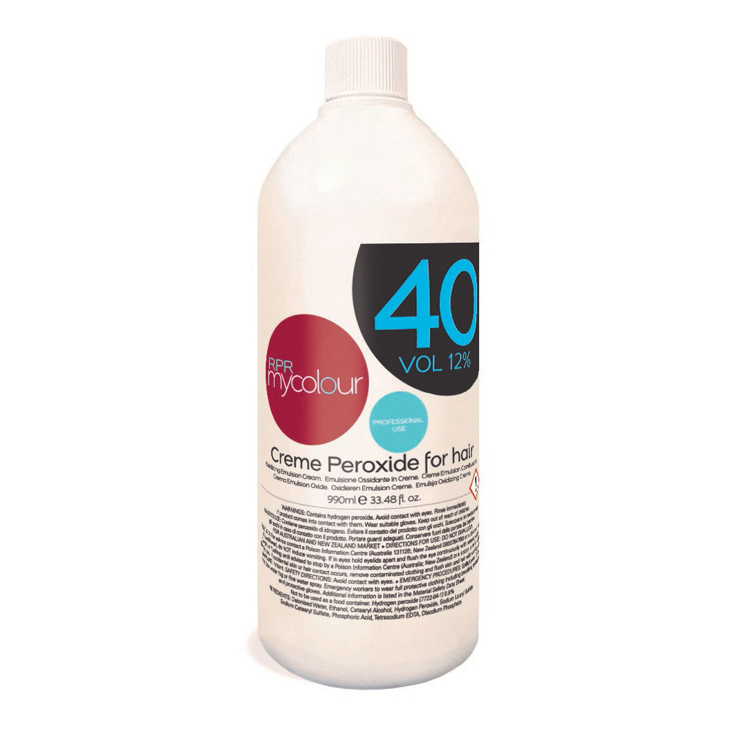 ColourU RPR 40vol (12%) Developer 990ml