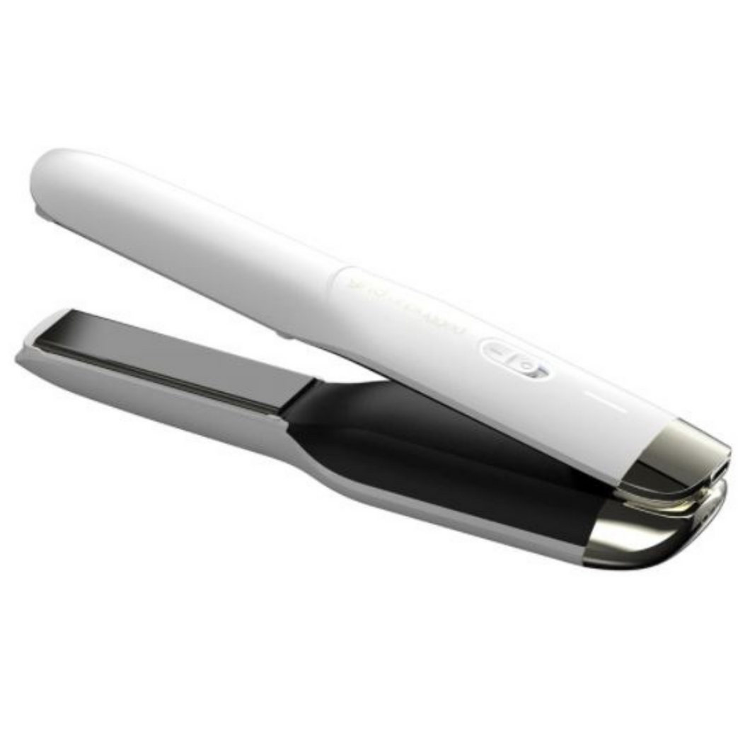 NEW GHD Unplugged Cordless Styler White
